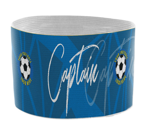 Custom Captain's Armband - Design 5 Blue