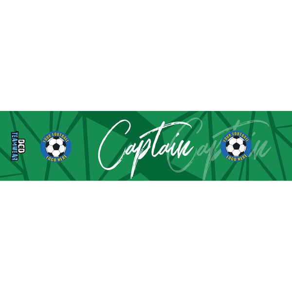 Custom Captain's Armband - Design 5 Green