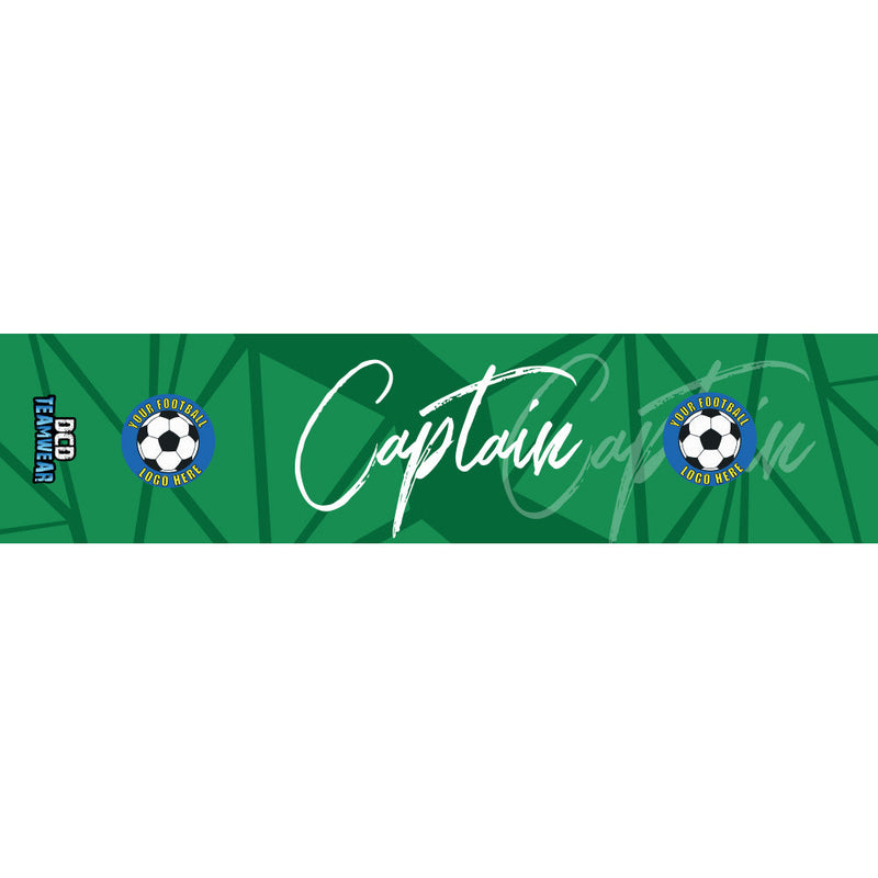 Custom Captain's Armband - Design 5 (Green)