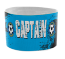 Custom Captain's Armband - Design 6 (Blue)