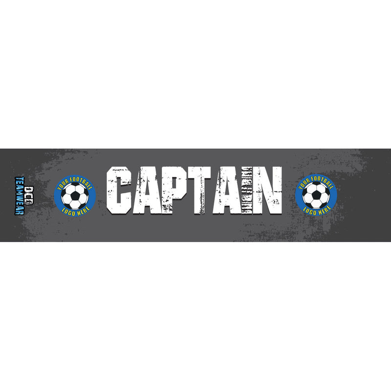 Custom Captain's Armband - Design 6 (Grey)