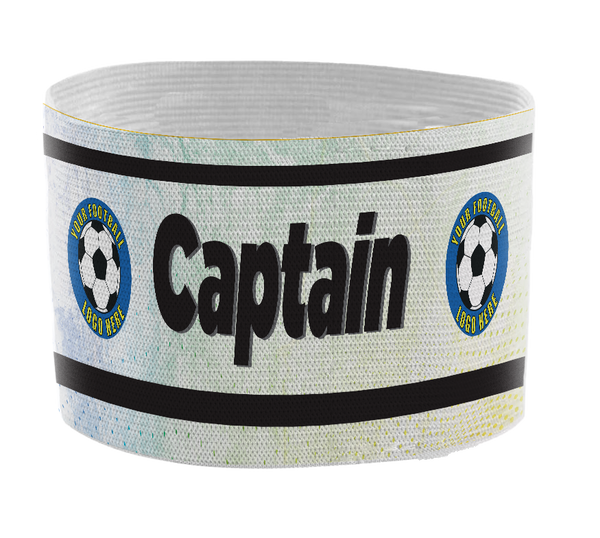 Custom Captain's Armband - Design 7 Black