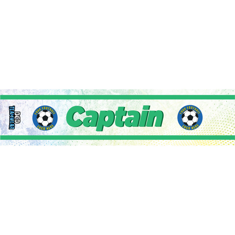 Custom Captain's Armband - Design 7 (Green)