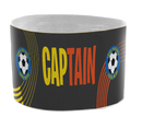 Custom Captain's Armband - Design 8 (Red & Yellow)