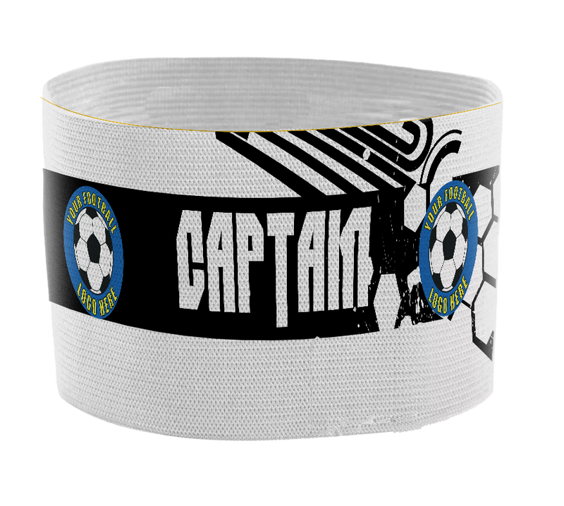 Custom Captain's Armband - Design 9 (Black)