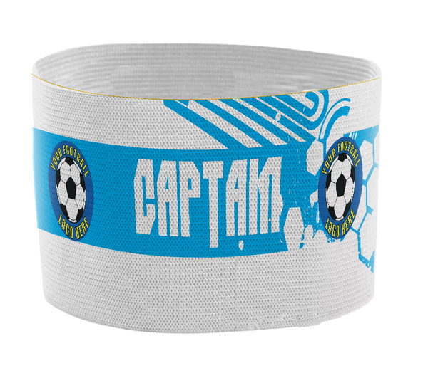 Custom Captain's Armband - Design 9 Blue