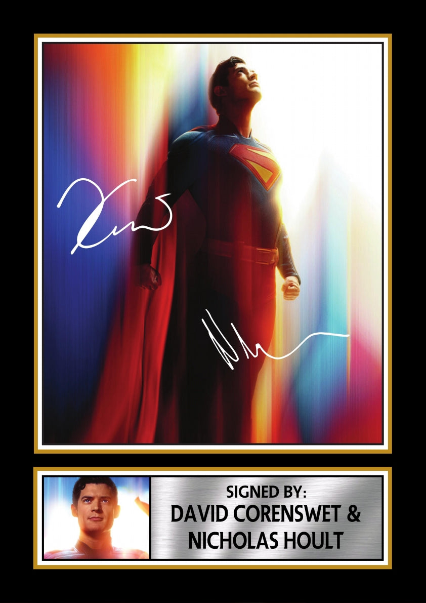 Superman 2025 Movie Printed Signature Print – superman (2025) printed signature poster