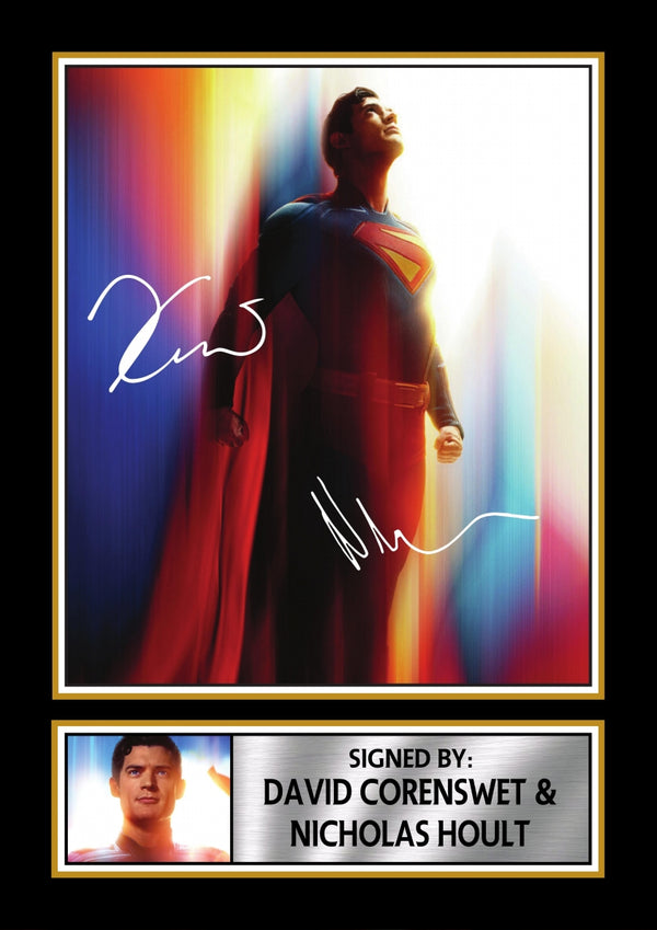 Superman 2025 Movie Printed Signature Print – superman (2025) printed signature poster