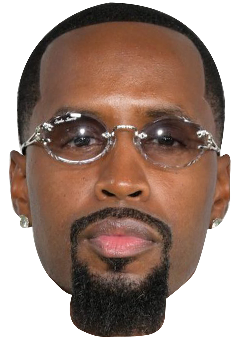 Safaree Celebrity Face Mask Fancy Dress Cardboard Costume Mask