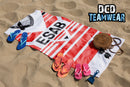 Salford Retro Rugby Lightweight Beach  Gym Towel