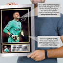 Sam Johnstone Signed Autograph Poster Print – Wolverhampton Wanderers F.C. – England Goalkeeper Memorabilia – Gift for Fans & Collectors