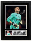 Sam Johnstone Signed Autograph Poster Print – Wolverhampton Wanderers F.C. – England Goalkeeper Memorabilia – Gift for Fans & Collectors
