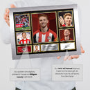 Sepp Van Den Berg Limited Edition Signed Football Poster Print