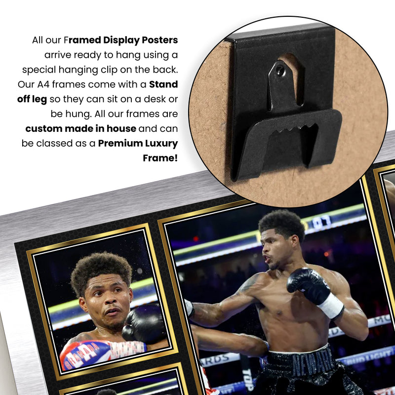 Shakur Stevenson top boxer Autographed Print Landscape