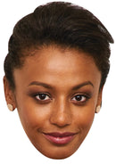 Shalom Brune-Franklin Baby Reindeer Celebrity Face Mask Fancy Dress Cardboard Costume Mask