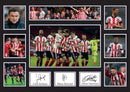 Sheffield United Premier League Football Team Framed Autographed Print - Limited Edition Autograph Fan Gift – Collectible Memorabilia Merchandise