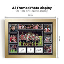 Sheffield United Premier League Football Team Framed Autographed Print - Limited Edition Autograph Fan Gift – Collectible Memorabilia Merchandise