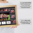Sheffield United Premier League Football Team Framed Autographed Print - Limited Edition Autograph Fan Gift – Collectible Memorabilia Merchandise