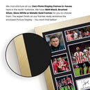 Sheffield United Premier League Football Team Framed Autographed Print - Limited Edition Autograph Fan Gift – Collectible Memorabilia Merchandise
