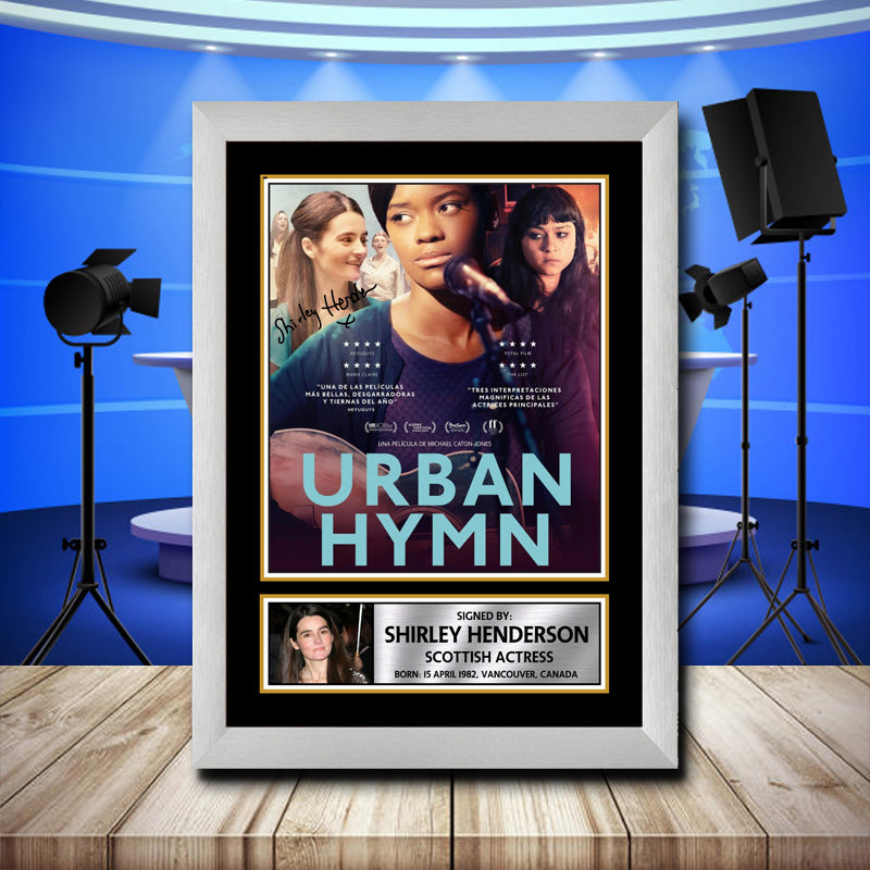 Shirley Henderson 3 Printed Signature Television Star Poster Print Framed Wall Art Gift – Shirley Henderson 3 Printed Signature Television Star Poster Print