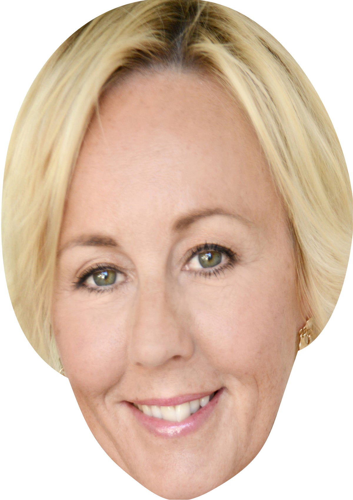 Shirlie Holliman Face Mask – Fancy Dress Cardboard Costume Mask – Shirlie Holliman Face Mask