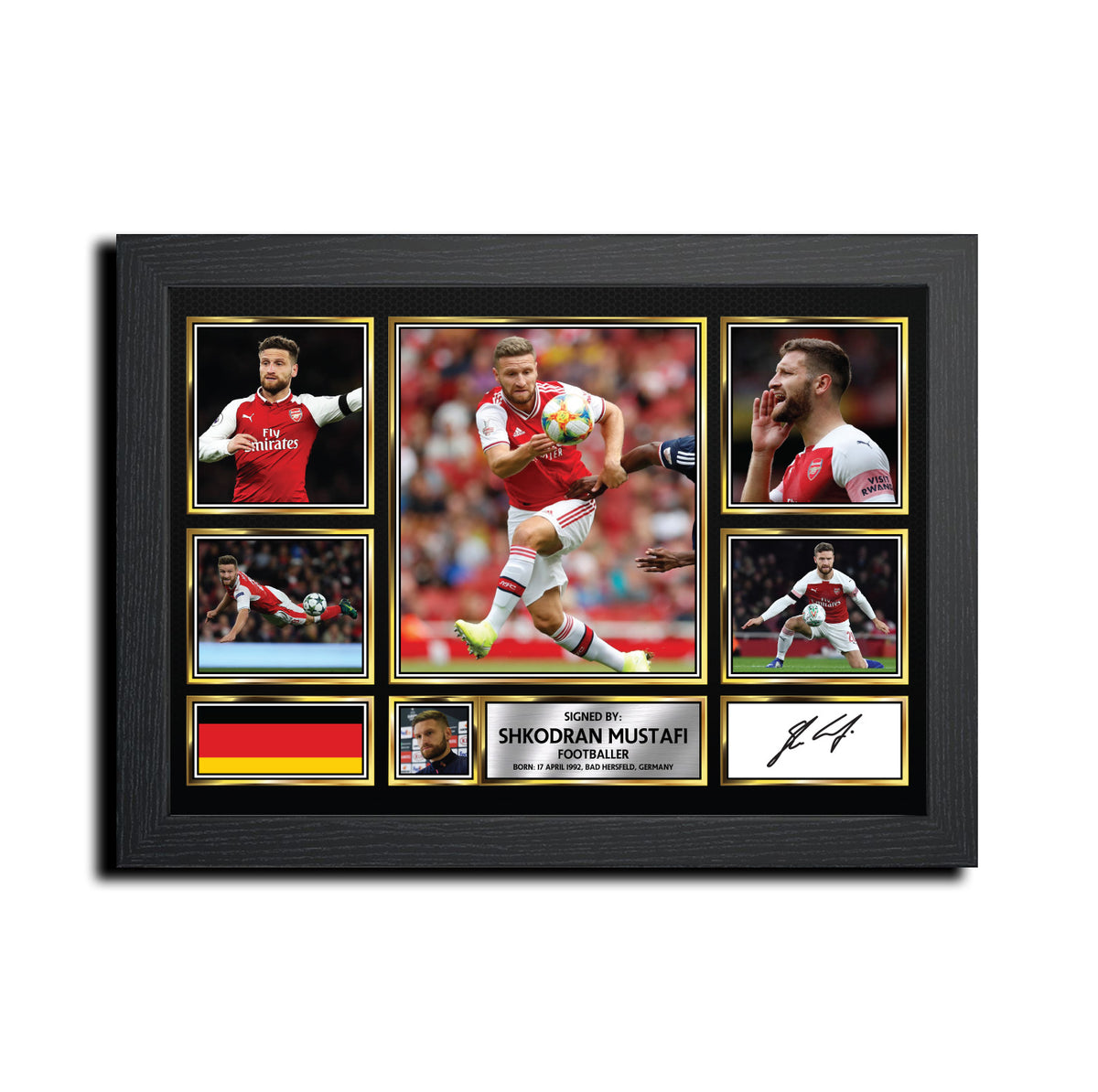 Shkodran Mustafi Football Gift MC1670 Printed Signature Star Poster Print Wall Art Gift – Shkodran Mustafi Football Gift MC1670 Printed Signature Star Poster Print Wall