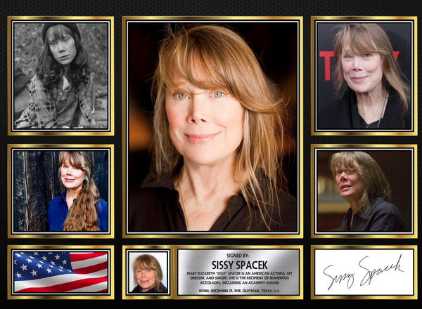 Sissy Spacek Actors Framed Printed Signature Print – Fan Gift – Wall Art