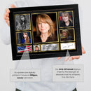 Sissy Spacek Actors Framed Autographed Print - Limited Edition Autograph Fan Gift – Collectible Memorabilia Merchandise