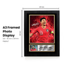 Son Heung-Min Signed Autographed Portrait Poster Print – Tottenham Hotspur & South Korea Football Memorabilia Wall Art for Fans & Collectors