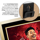 Son Heung-Min Signed Autographed Portrait Poster Print – Tottenham Hotspur & South Korea Football Memorabilia Wall Art for Fans & Collectors