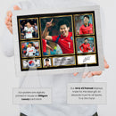 Son Heung-min Football Gift MC1602 Framed Autographed Print