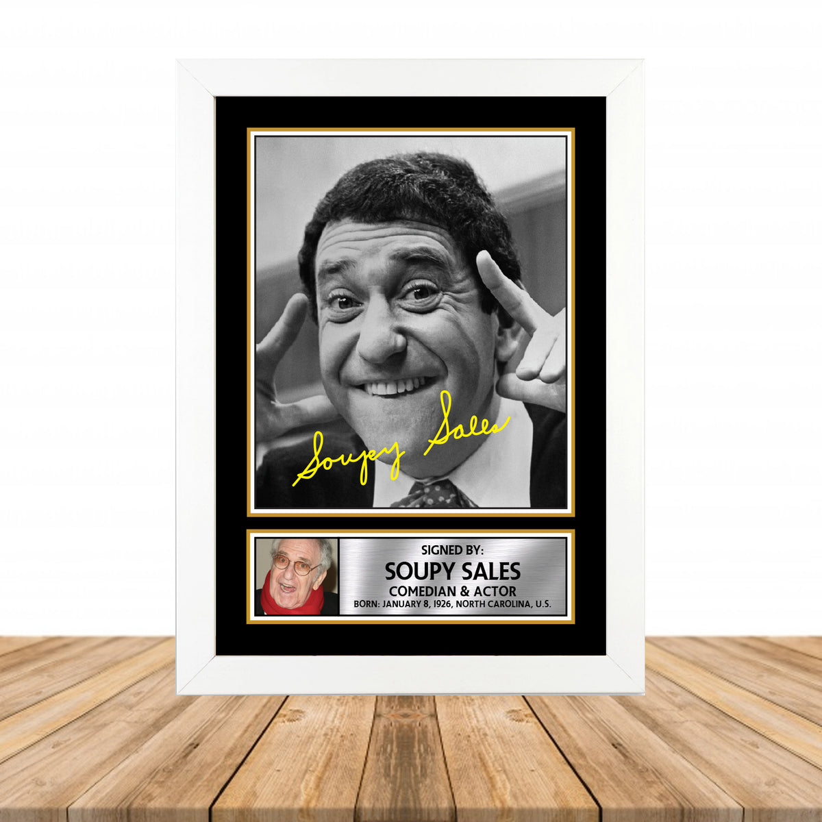 Soupy Sales Sign M930 Television Printed Signature Poster Print Gift
