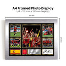Spain Ladies Football Teams Framed Autographed Print - Limited Edition Autograph Fan Gift – Collectible Memorabilia Merchandise