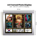 Squid Game Netflix Shows Framed Autographed Print - Limited Edition Autograph Fan Gift – Collectible Memorabilia Merchandise