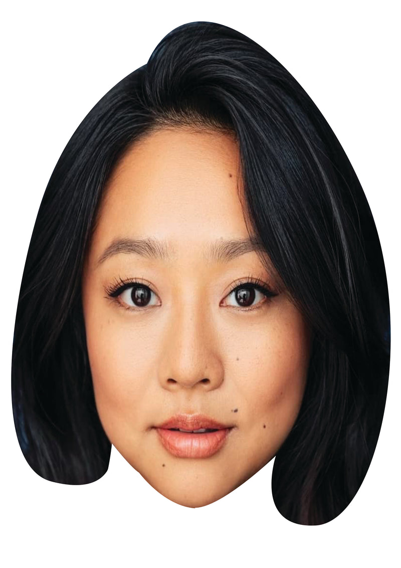 Stephanie Hsu Celebrity Face Mask Fancy Dress Cardboard Costume Mask