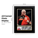 Stephen Bunting Darts Poster Print – The Bullet Signature Style Wall Art – PDC Professional Darts Player Memorabilia Gift for Darts Fans and Collectors