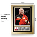 Stephen Bunting Darts Poster Print – The Bullet Signature Style Wall Art – PDC Professional Darts Player Memorabilia Gift for Darts Fans and Collectors