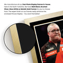 Stephen Bunting Darts Poster Print – The Bullet Signature Style Wall Art – PDC Professional Darts Player Memorabilia Gift for Darts Fans and Collectors