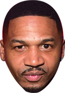 Stevie J Celebrity Face Mask Fancy Dress Cardboard Costume Mask