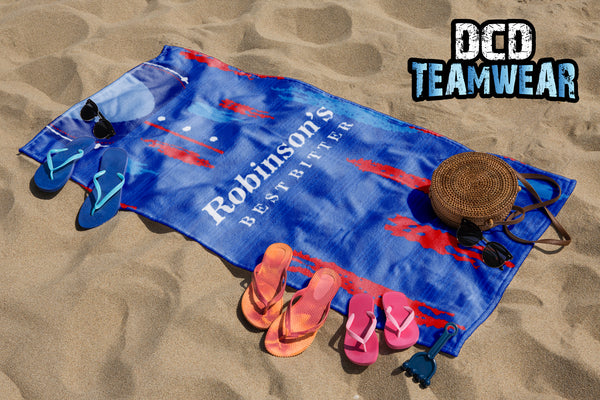 Stockport County 1992 Retro Football Lightweight Beach Gym Towel