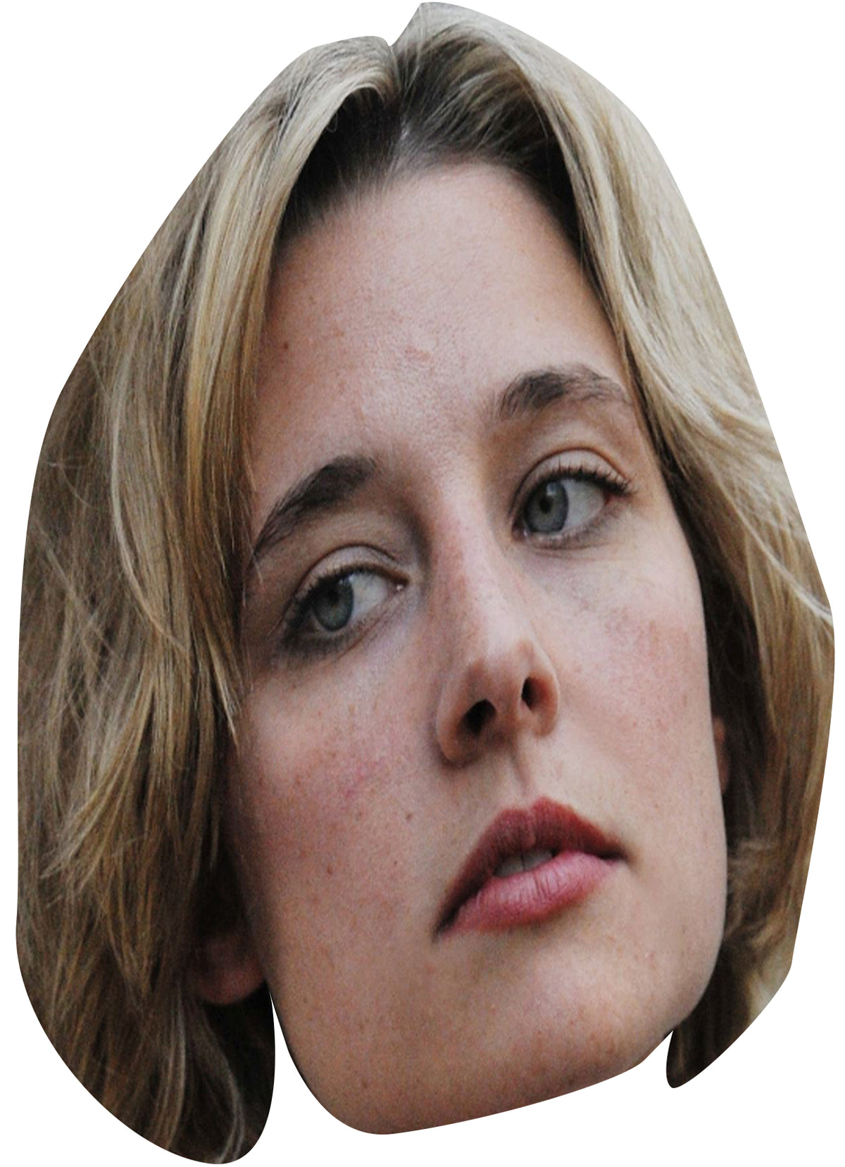 Svenja Jung Face Mask – Fancy Dress Cardboard Costume Mask – Svenja Jung Face Mask