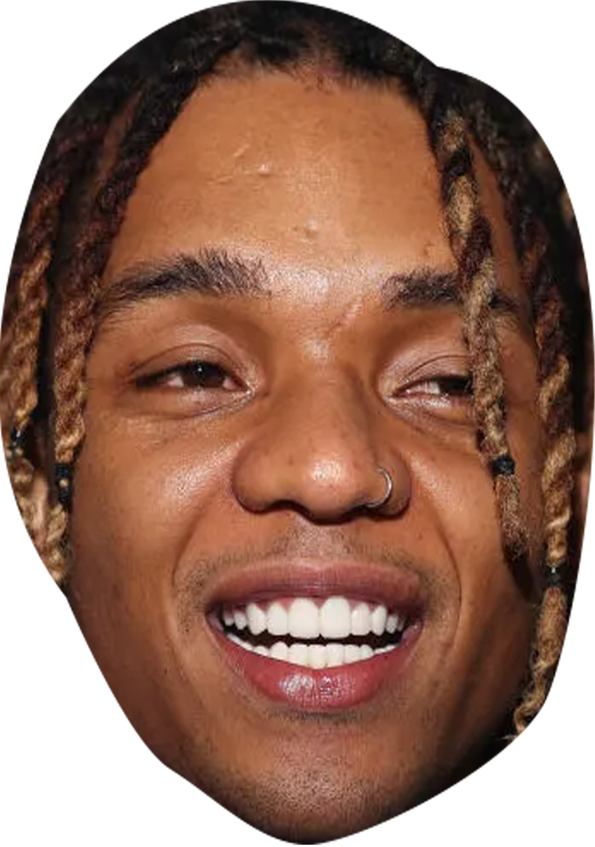 Swae Lee 2025 Celebrity Face Mask Fancy Dress Cardboard Costume Mask – Swae Lee 2025 Face Mask