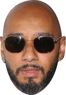 Swizz Beatz 2025 Celebrity Face Mask Fancy Dress Cardboard Costume Mask