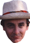 Sylvester Mccoy - The Seventh Doctor - Doctor Who Celebrity Face Mask Fancy Dress Cardboard Costume Mask