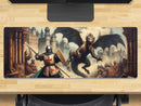 Extra Large Gaming Mouse Mat (800mm x 300mm) - Taming The Dragon