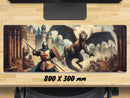 Extra Large Gaming Mouse Mat (800mm x 300mm) - Taming The Dragon