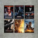 Terminator Franchise Movies and Film Poster Print Packs - 6 POSTERS (A6, A5, A4, A3)