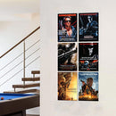 Terminator Franchise Movies and Film Poster Print Packs - 6 POSTERS (A6, A5, A4, A3)