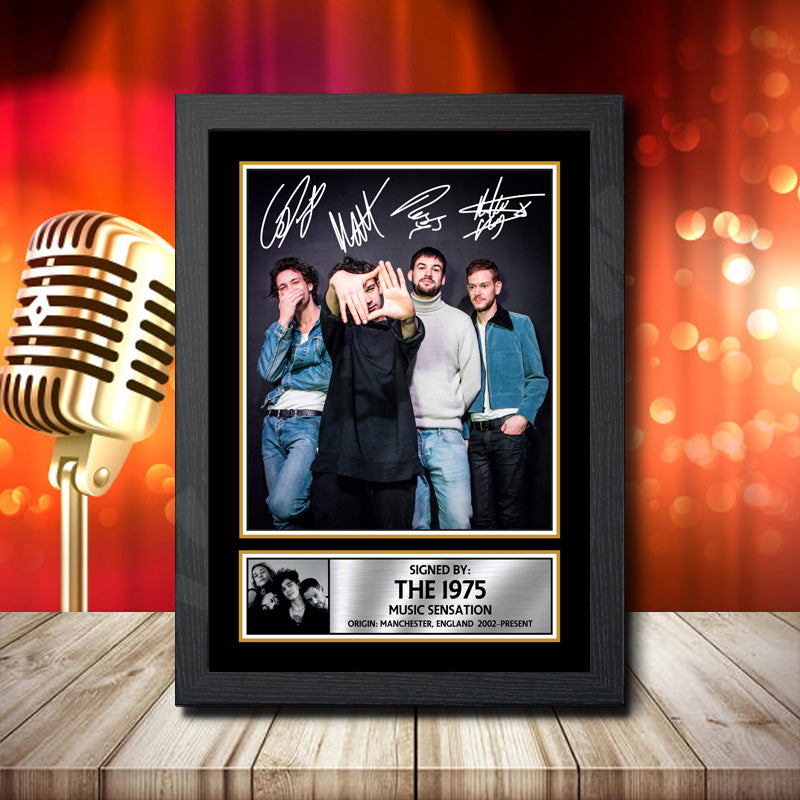 The 1975 2 – Printed Signature Music Star Print – The 1975 2