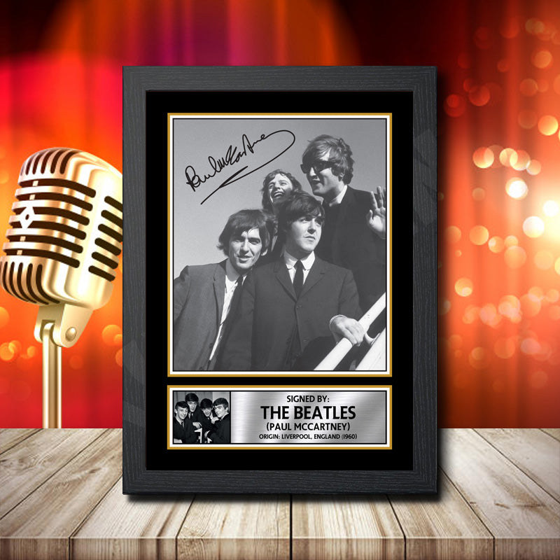 The Beatles Paul Mccartney 2 – Printed Signature Music Star Print – The Beatles Paul Mccartney 2
